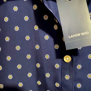 Lands End Button Down Shirt.